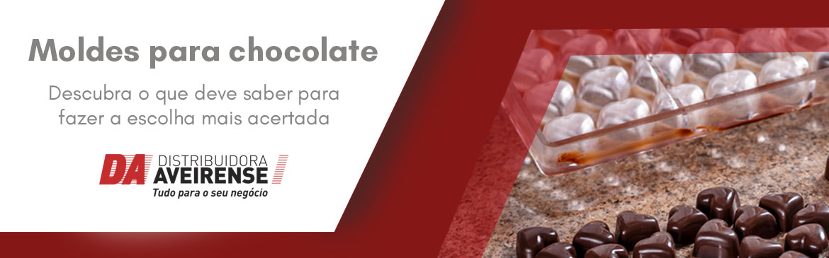 Moldes para chocolate: Saiba como escolher o ideal para si