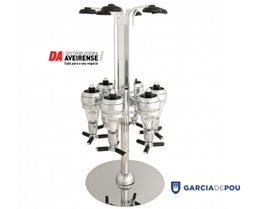 Suporte Garrafas Rotativo