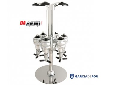 Suporte Garrafas Rotativo