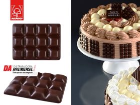 Decoração Tablete Chocolate