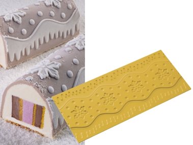Tapete Silicone P/Semifrio Snowflake