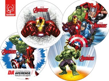 Placas Avengers