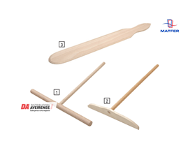 Utensílios para crepes