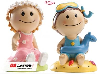 Boneco Batizado Criança na Praia