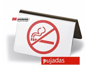 Placa "Prohibido fumar"