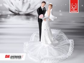 Boneco Casamento Noivos C/Base Dança