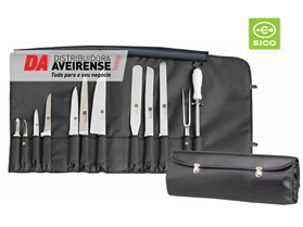 Estojo P/Facas 6 Pçs